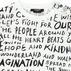 تيشيرت بالشعار باللون الابيض والاسود, 1, hi-res