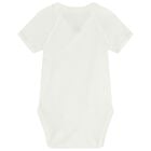 Baby Boys Blue & Ivory Whale Bodysuit ( 3-Pack ), 1, hi-res