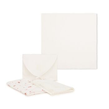 Baby Girls Ivory Floral Gift Set