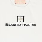 Girls Ivory Logo T-Shirt, 3, hi-res