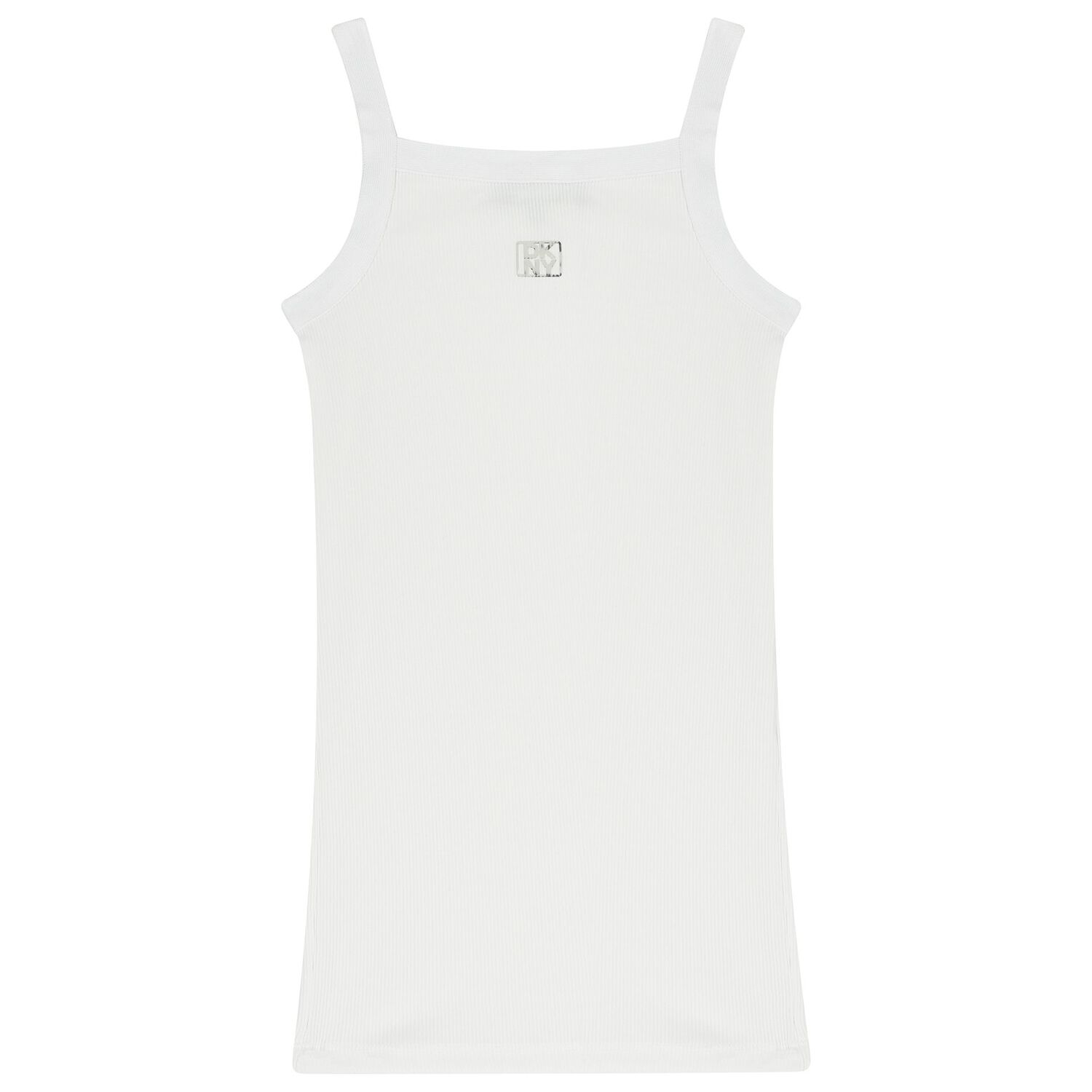 Girls Gold & White Logo Dress Set, 1, hi-res