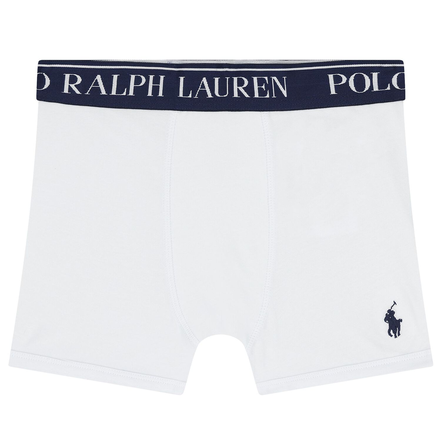Boys White Logo Boxer Shorts (3-Pack), 4, hi-res