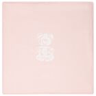 Baby Girls Pink Teddy Bear Blanket, 1, hi-res