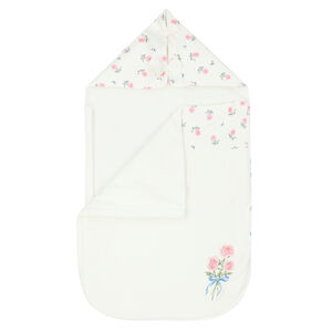 Baby Girls Ivory Floral Nest