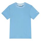 Boys White & Blue Logo T-Shirts ( 2-Pack ), 2, hi-res