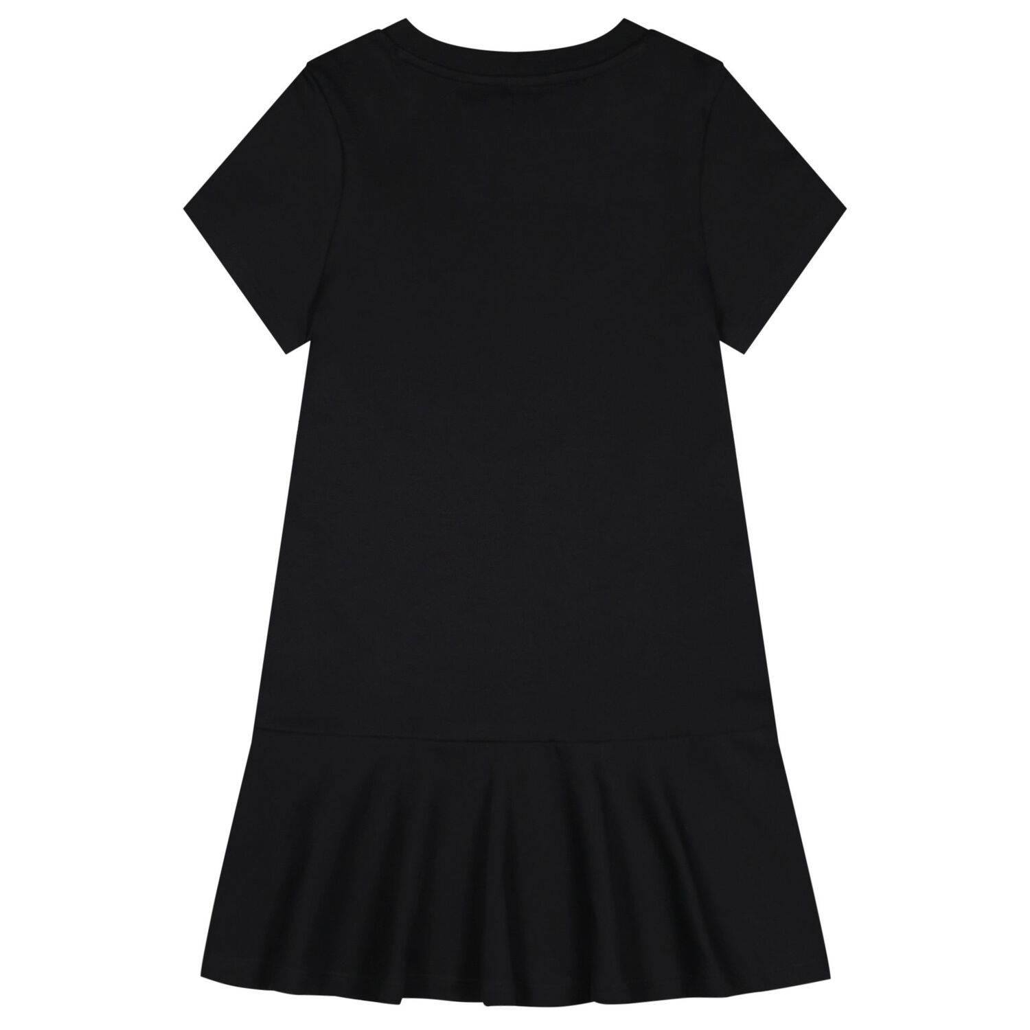 Girls Black Bag Dress, 1, hi-res
