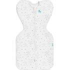 White & Grey Logo Baby Swaddle Up, 1, hi-res