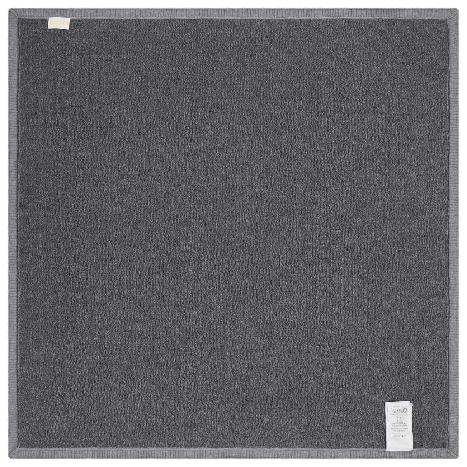 Grey GG Logo Baby Blanket, 3, hi-res image number null