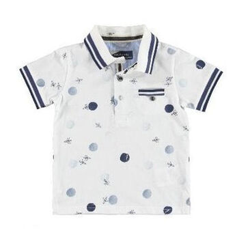 Boys Boat Print Polo Shirt