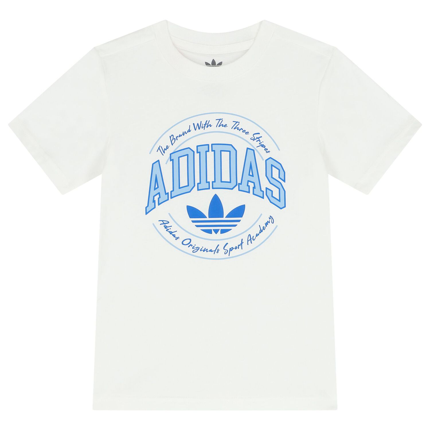 White & Blue Logo Shorts Set, 2, hi-res image number null