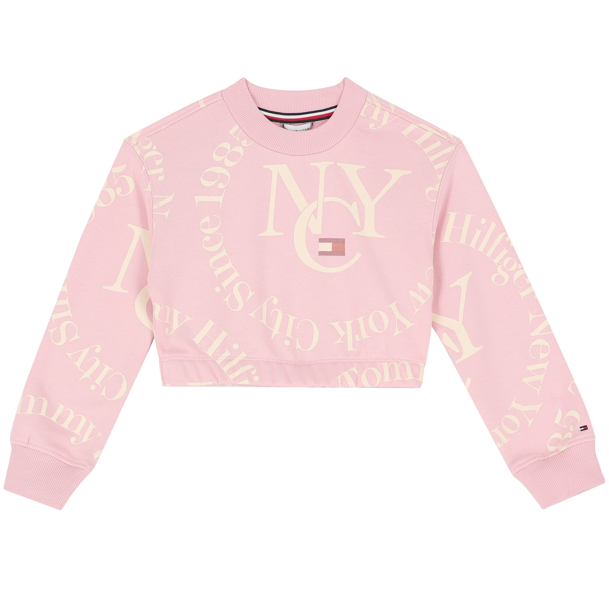 Tommy hilfiger cropped jumper clearance