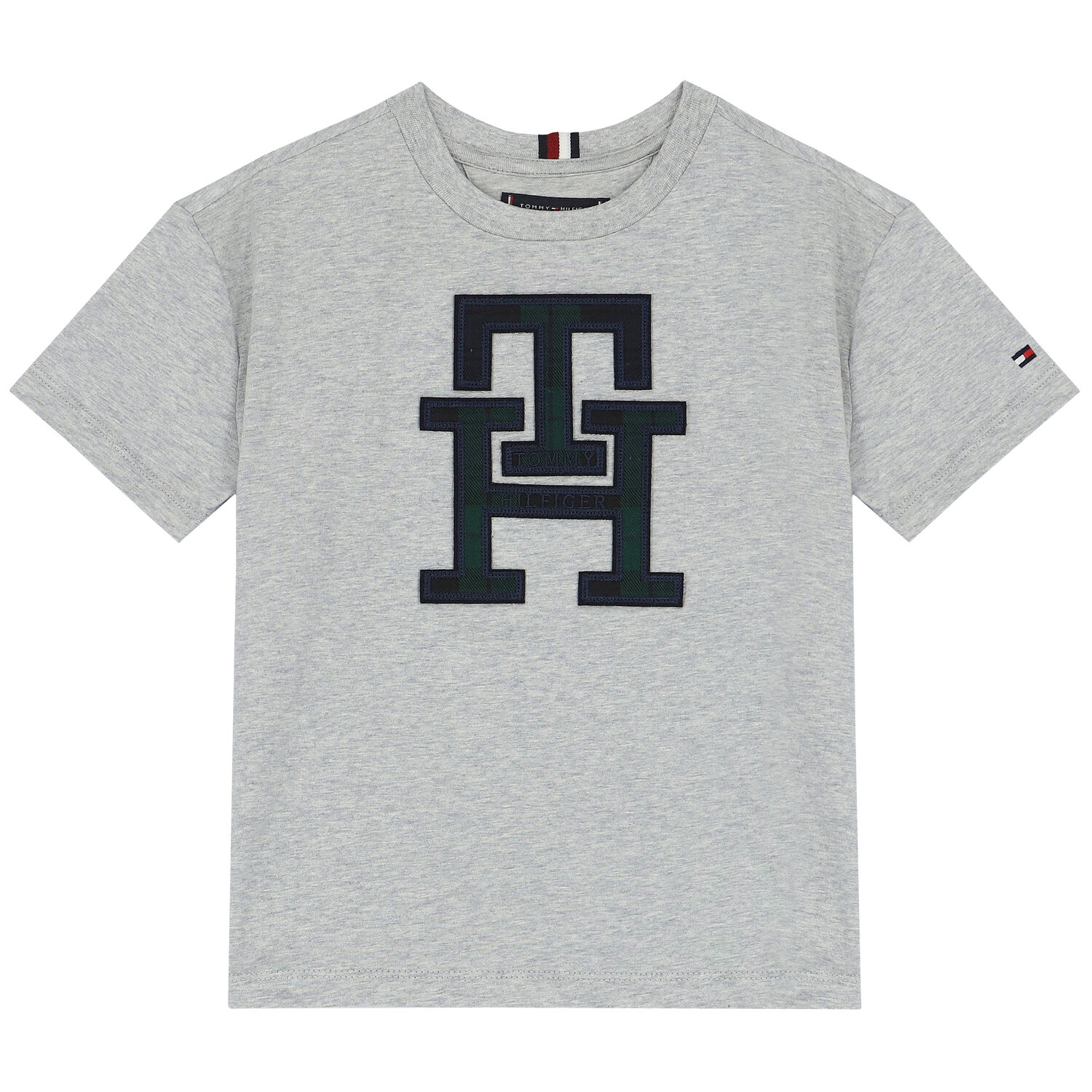 Boys Grey Logo T-Shirt, 1, hi-res