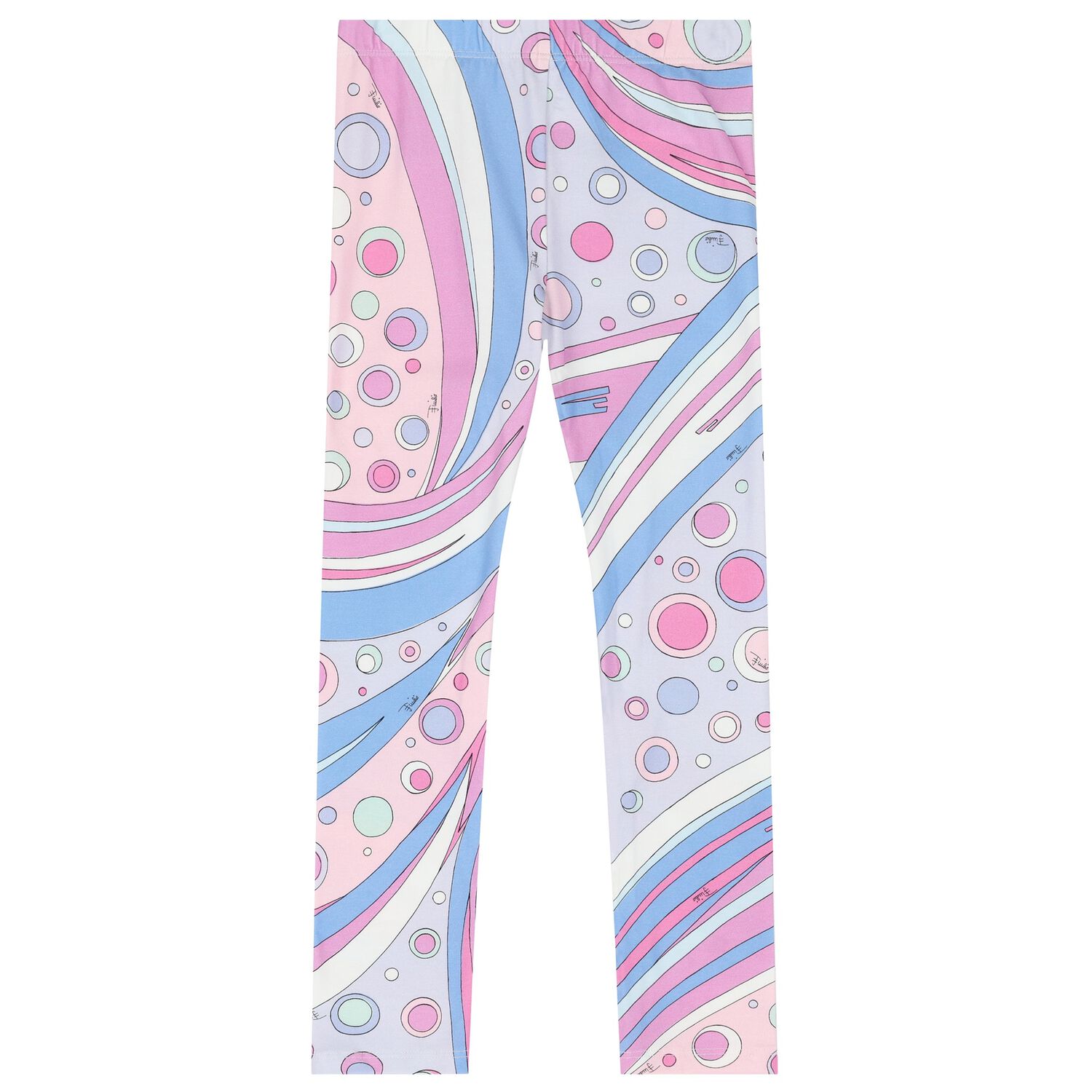 Girls Pink & Lilac Fontane Leggings, 2, hi-res image number null