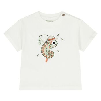 Younger Boys Ivory T-Shirt