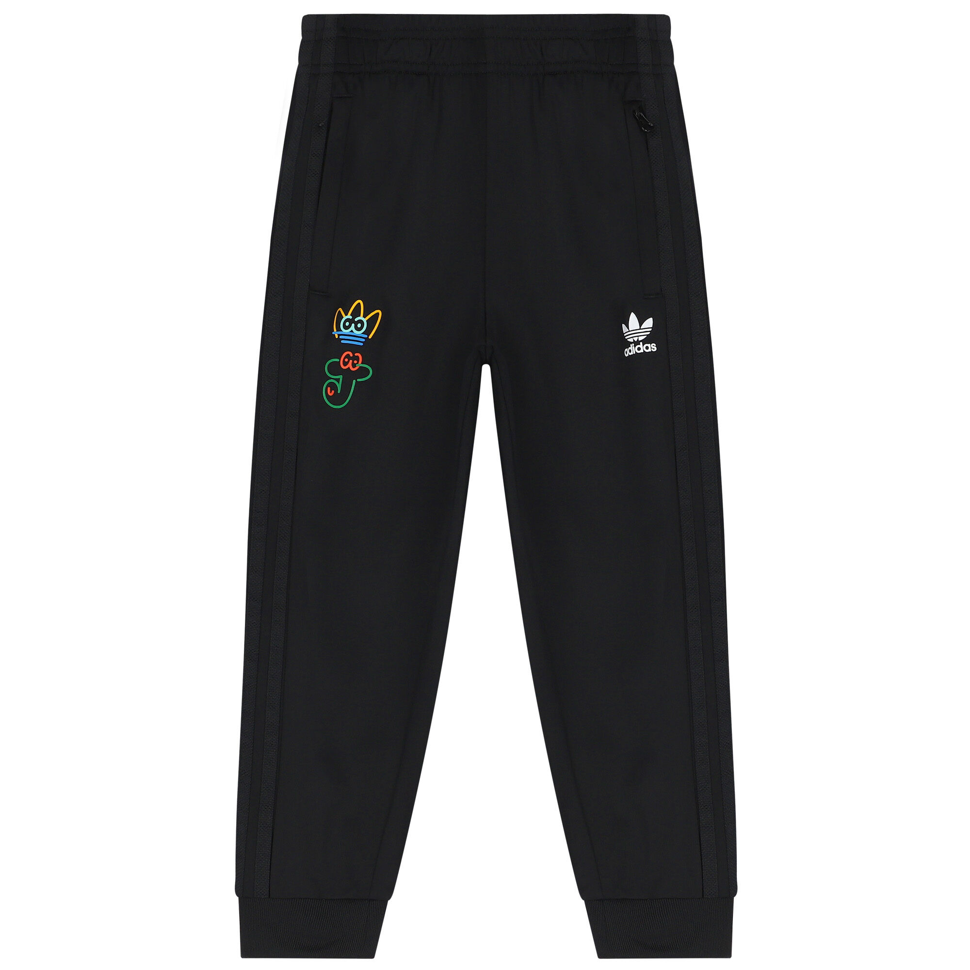 adidas Originals Black Logo Tracksuit Junior Couture Australia