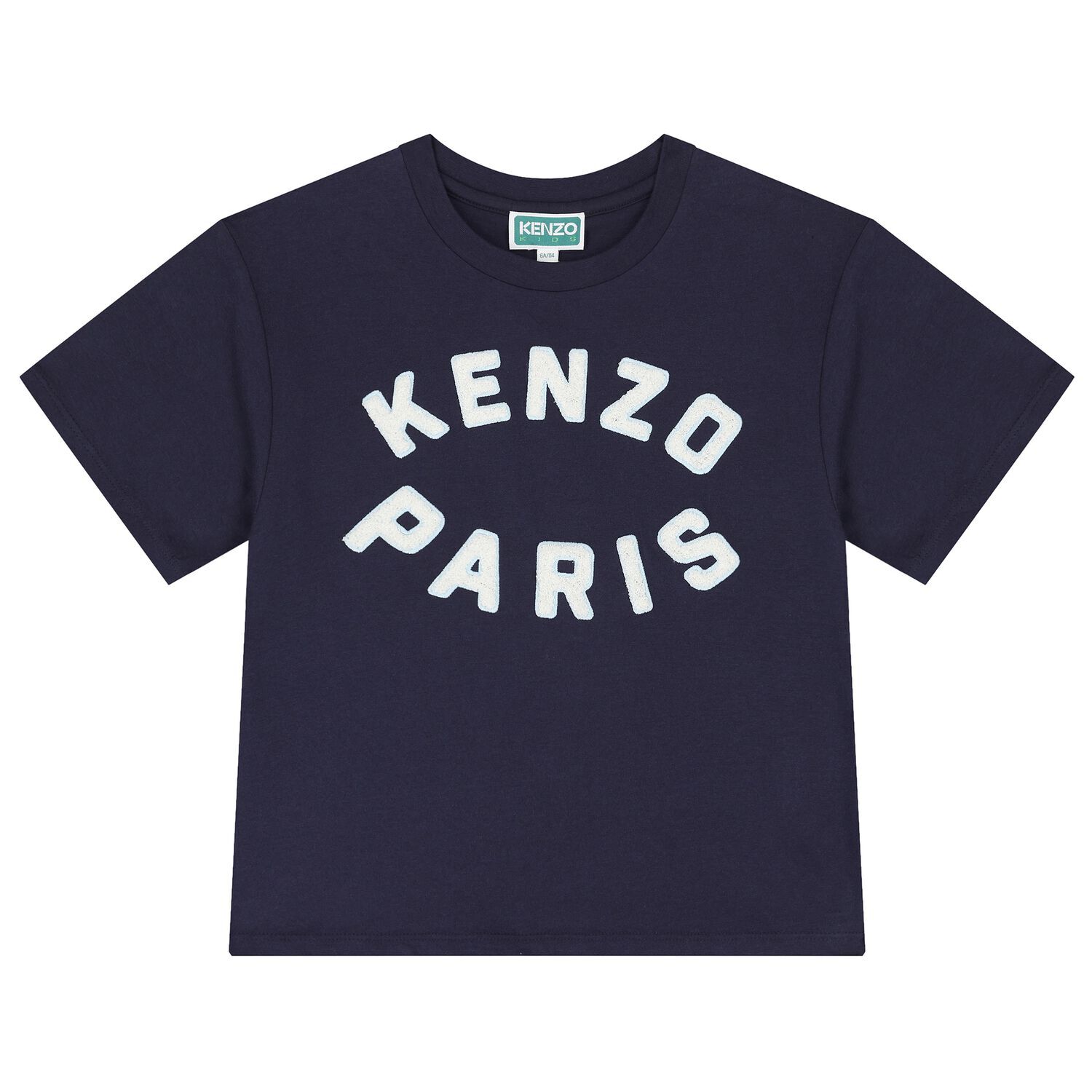 تي شيرت بالشعار باللون الكحلي, 2, hi-res image number null