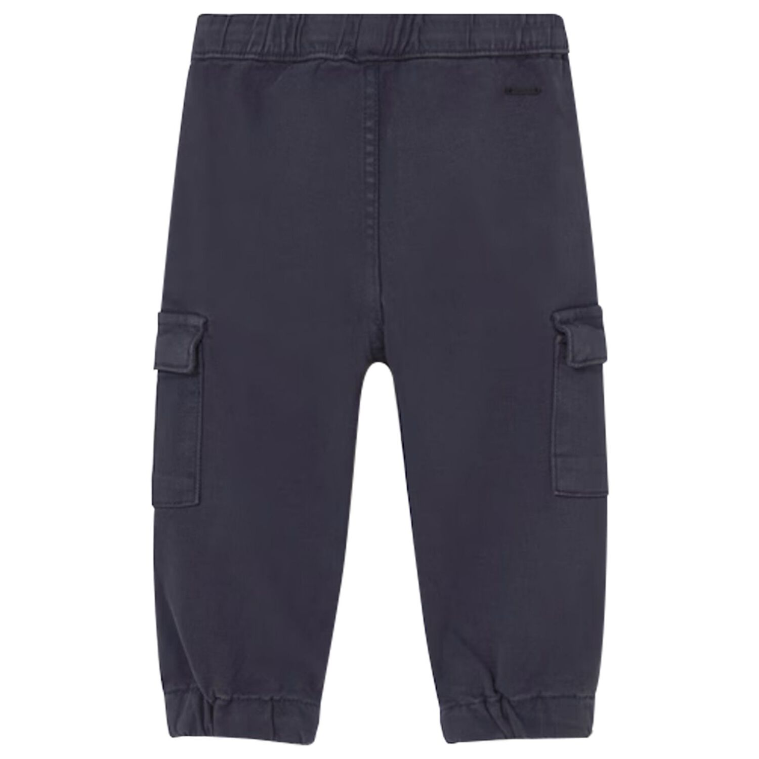 Younger Boys Navy Blue Cargo Joggers, 1, hi-res