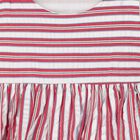 فستان بنات مخطط باللون الأبيض والأحمر, 1, hi-res