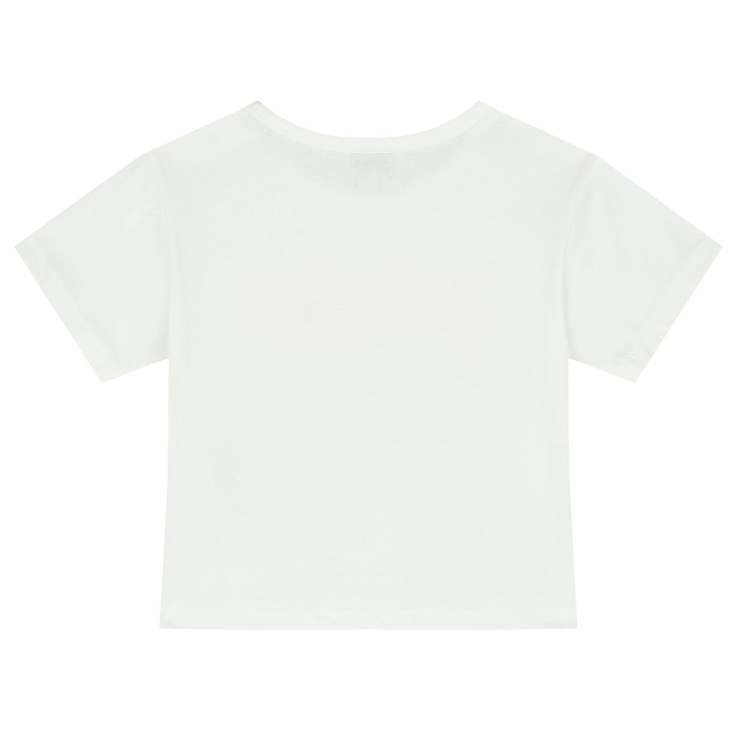 Younger Girls Ivory Logo T-Shirt, 1, hi-res image number null