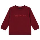 Burgundy Logo Sweatshirt, 2, hi-res