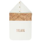 Ivory & Beige Geo Map Baby Nest, 1, hi-res