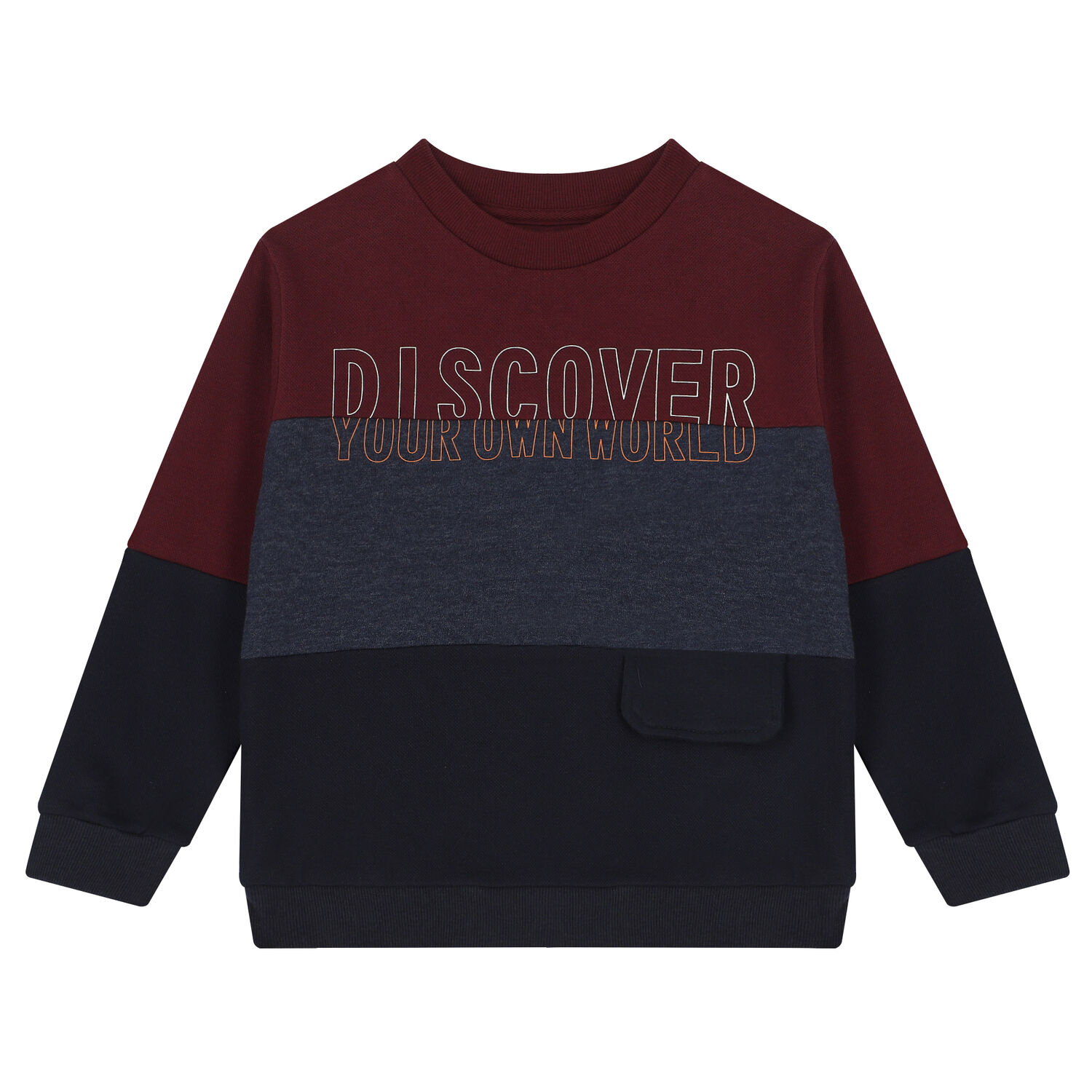 Boys Red & Navy Tracksuit, 1, hi-res image number null
