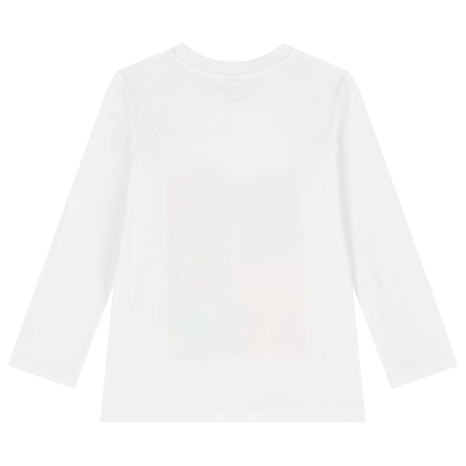 Girls White Gifts Long Sleeve Top, 1, hi-res
