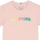 Girls Pink Logo T-Shirt, 1, hi-res