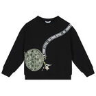 Girls Black & Green Leggings Set, 1, hi-res