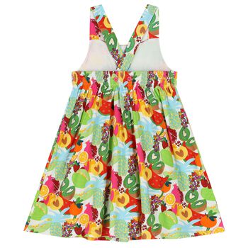 Girls Multi-Coloured Fruit Dress