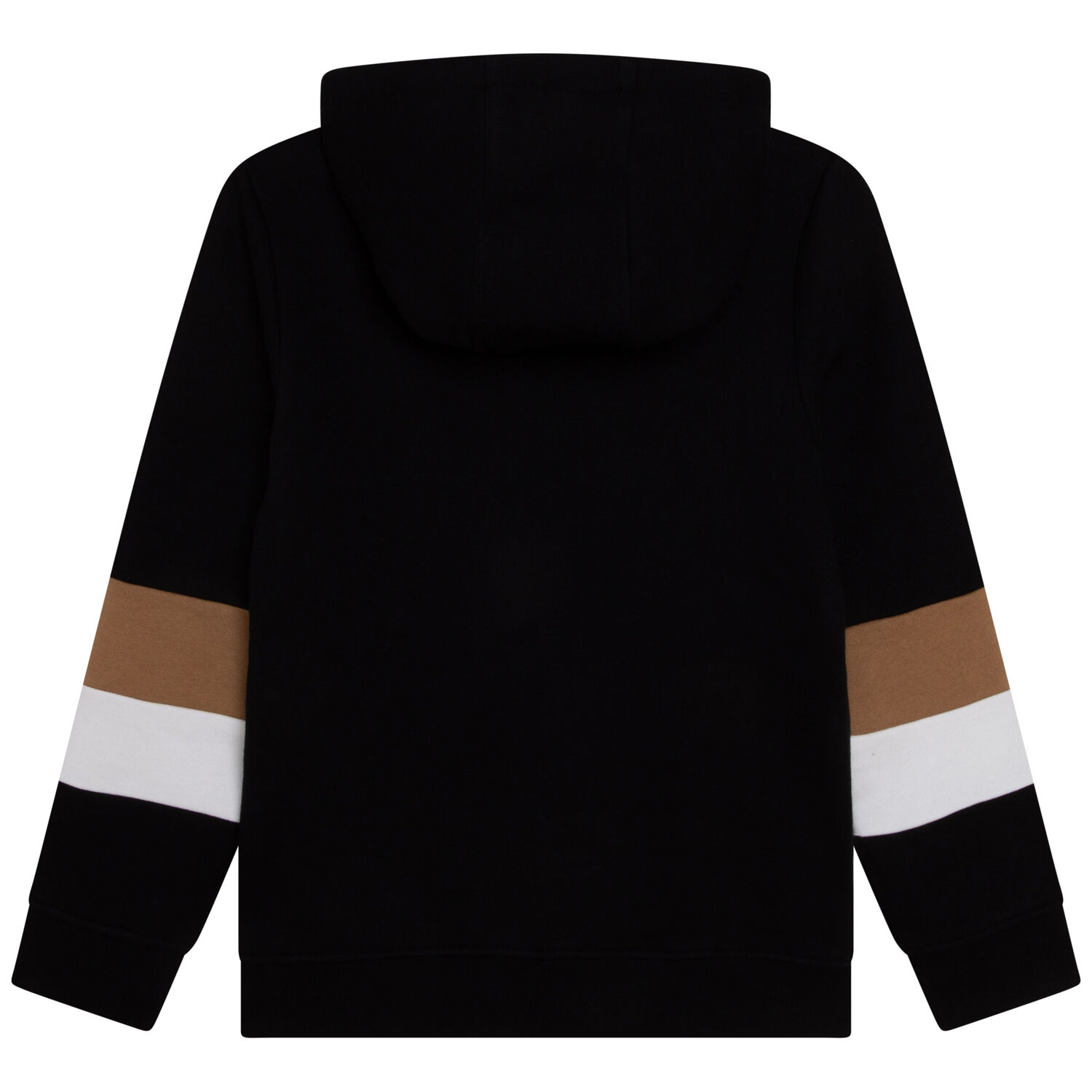 توب بسحاب بالشعار باللون الأسود للأولاد, 1, hi-res