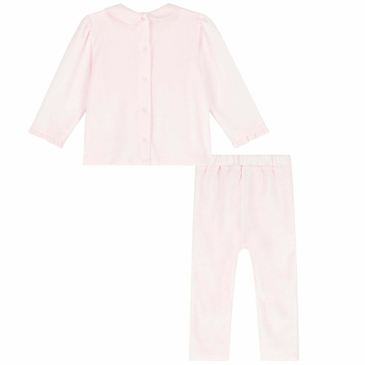 Baby Girls Pink Trousers Set, 1, hi-res image number null