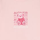Baby Girls Pink Teddy Bear Logo Babygrow, 3, hi-res