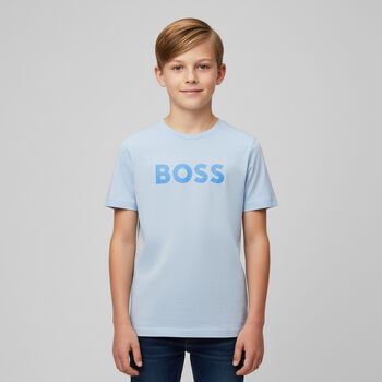Boys Blue Logo T-Shirt, 3 Boys Blue Logo T-Shirt