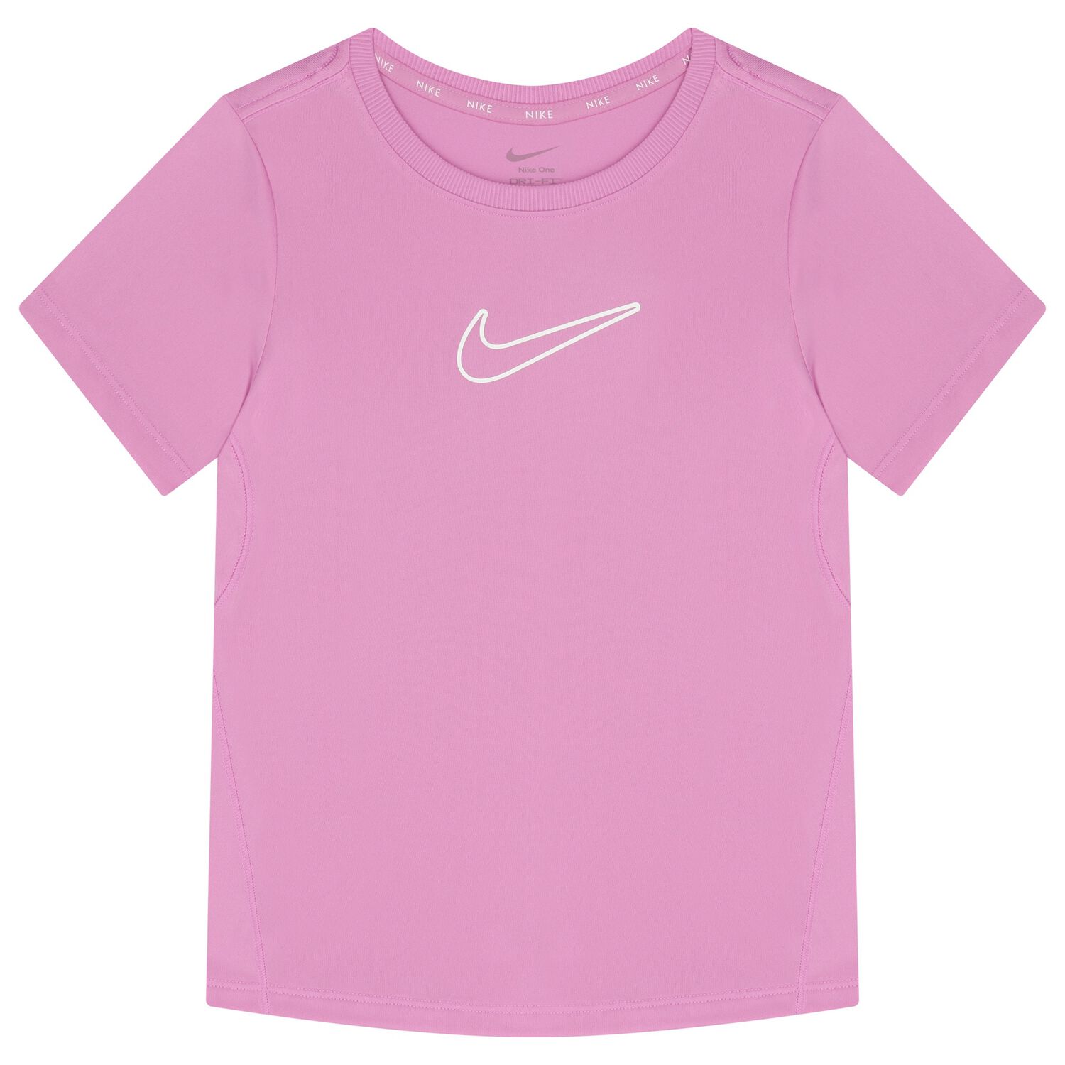 Girls Pink Logo T-Shirt, 4, hi-res
