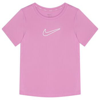 Girls Pink Logo T-Shirt