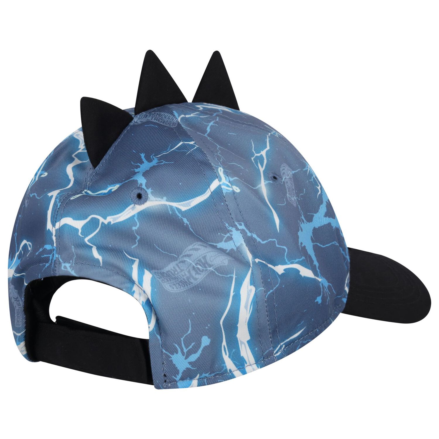 قبعات بشعار أزرق وأسود للأولاد, 1, hi-res