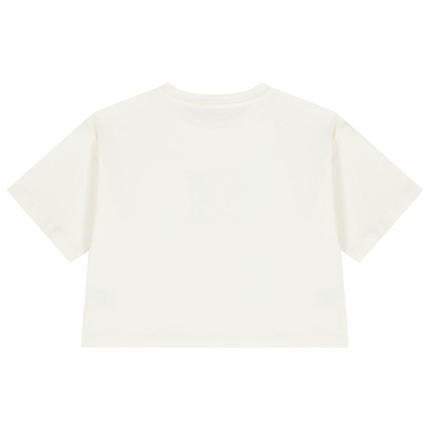 Girls Ivory Logo T-Shirt, 1, hi-res