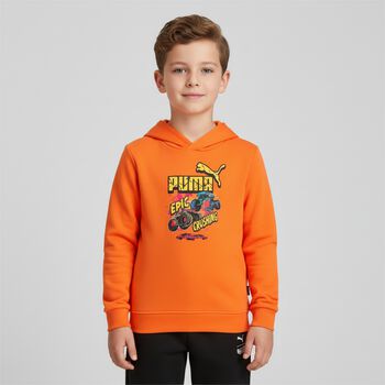 Younger Boys Orange & Black Hot Wheels Tracksuit
