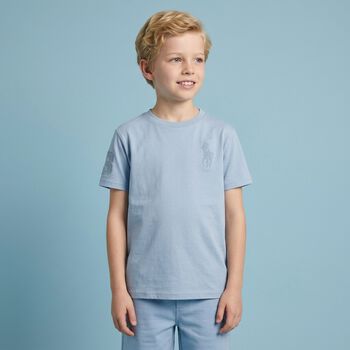 Boys Blue Logo T-Shirt