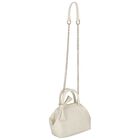 Girls Ivory Faux Leather Handbag ( 21cm ), 2, hi-res