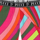 Girls Pink & Green Logo Iride Leggings, 2, hi-res