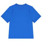 Blue & White Logo T-Shirt, 1, hi-res