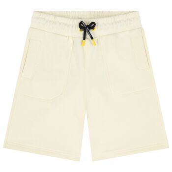 Boys Ivory Logo Shorts