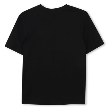 Boys Black Logo T-Shirt