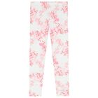 Girls Pink Floral Leggings Set, 1, hi-res