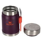 Purple Classic Legendary Food Jar & Spork, 1, hi-res