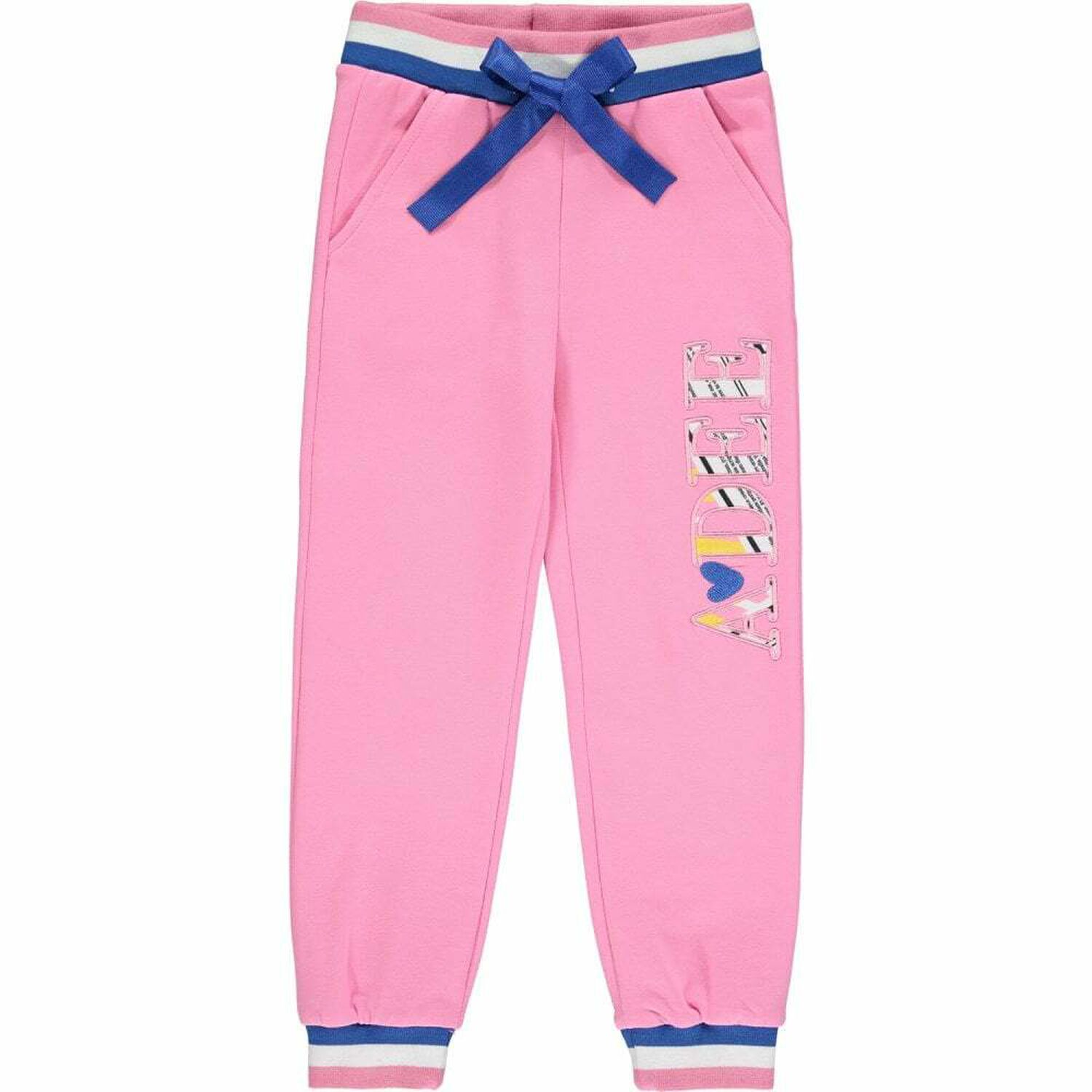 Girls Pink Logo Tracksuit, 1, hi-res