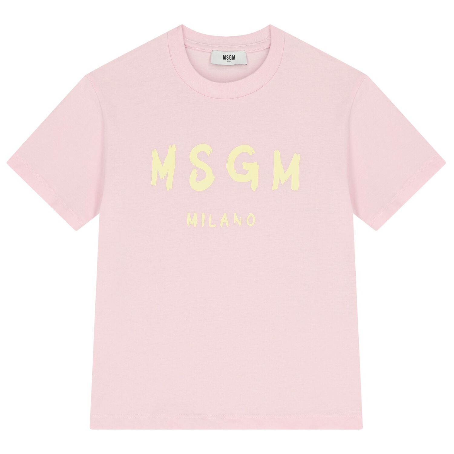 Girls Pink Logo T-Shirt, 9, hi-res