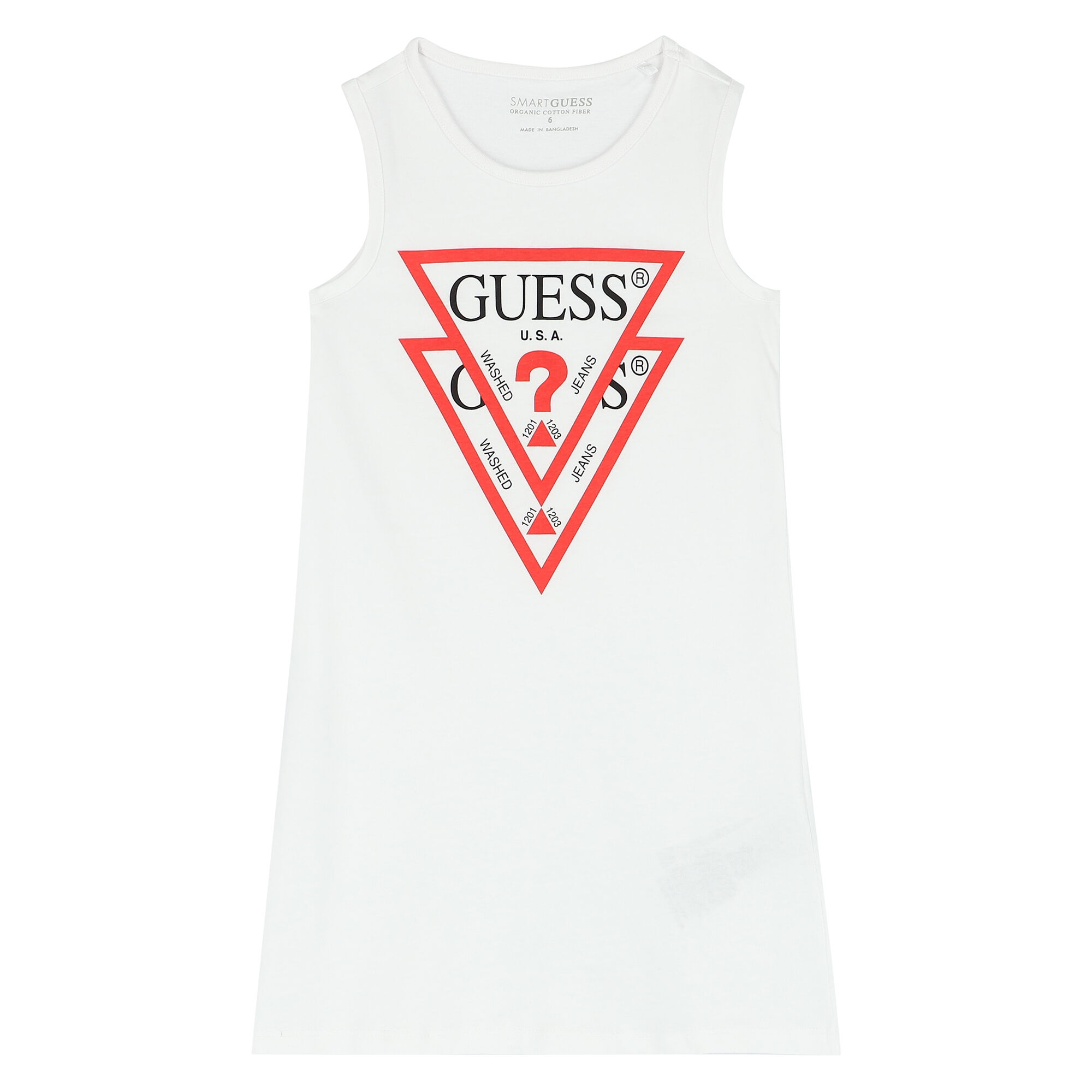 Guess top logo tank